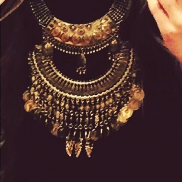 Boho statement Necklace - Picture 4 of 4